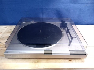 GIRADISCHI PHILIPS FP140 VINTAGE 1985 TURNTABLE PERFECT MADE IN BELGIUM - Imagen 1 de 22