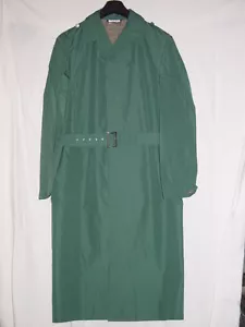 Volkspolizei Wettermantel grün, ungetragen Größe k48 Regenmantel, Trenchcoat - Bild 1 von 3