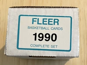 Set completo pallacanestro Fleer 1990-91 #1-198 - Shawn Kemp Rookie Michael Jordan - Foto 1 di 4