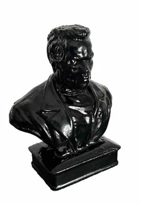 Rare Vintage Cast Iron Terminator  Bust - Picture 1 of 22