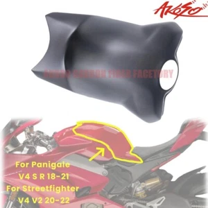 Carbon Fiber 2018-2021 For Panigale V4 S / R Fuel Tank Cover Mid Panel Protector - Picture 1 of 25