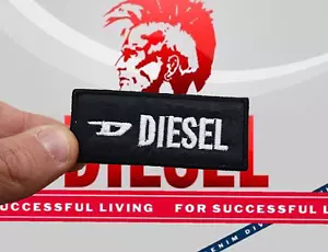 Patch ricamata Diesel Embroidery toppa abbigliamento ricamo jeans - Bild 1 von 1