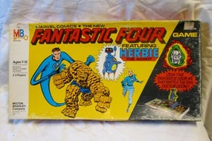 THE FANTASTIC FOUR BOARD GAME, c. 1978 Milton Bradley 4902, Complete, Never Used - Picture 1 of 3