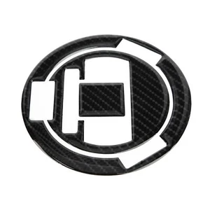 Carbon Fiber Fuel Tank Cap Sticker Decal Protective Trim For R1200GS F800GS - Photo 1 sur 12