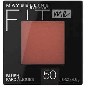 Maybelline Fit Me Blush, Lightweight, Smooth, Blendable, Makeup Color, Wine - Picture 1 of 2