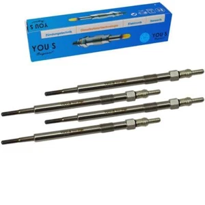 4 x You.S Glow Plugs for VOLVO V70 III XC60 XC70 II XC90 II D2 D3 D4 - NEW - Picture 1 of 2