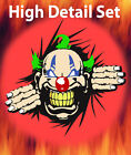 Clown 5 Two Layer Airbrush Stencil Spray Vision Template