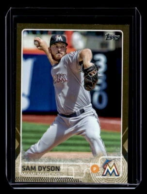 2015 Topps Update Sam Dyson Gold /2015 #US40 - Image 1 of 2