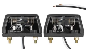 2x Kennzeichenleuchte Beleuchtung Nummernschild Anhänger inkl. Glühbirne 68x38mm - Bild 1 von 3