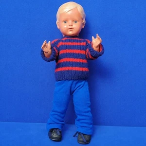 ALTE SCHILDKRÖT PUPPE ERIK DOLL POUPEE 44 CM BASTLER PUPPENDOKTOR ERIC - Bild 1 von 6