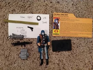 GI JOE COBRA VIPER v18 EXTREAM CONDITIONS EXCLUSIVE 2008 incomplete - Bild 1 von 2