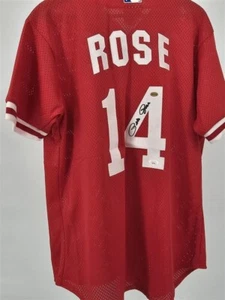 Pete Rose Signed Phillies Jersey JSA COA CE87769 - Picture 1 of 6