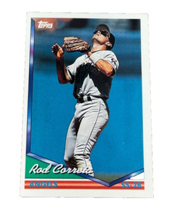 1994 TOPPS Card # 532 Rod Correia - California Angels