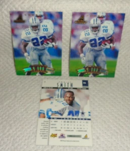 EMMITT SMITH--3 CARDS--PINNACLE #3--L@@K - Picture 1 of 1