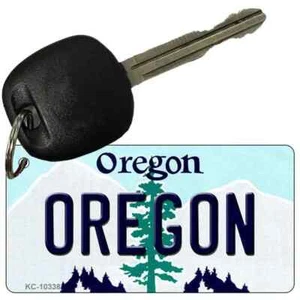Oregon Oregon Metal Key Chain - Picture 1 of 1