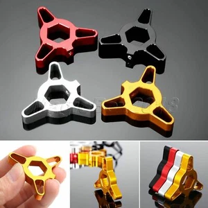2Pcs 14mm CNC Hexagon Anodized Fork Preload Adjusters for Kawasaki Ninja ZX-10R - Picture 1 of 6