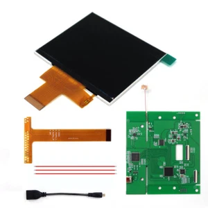 Hight Light 3.5" 640x480 Retro Pixel IPS LCD Kit For ATARI LYNX Ⅱ 720P HDMI - Picture 1 of 10