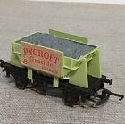 Wrenn W5017 Ore Wagon `Pyecroft' Green livery.  Good, Boxed.