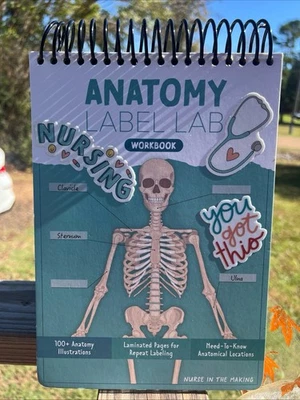 Nurse In The Making (Anatomy Label Lab Workbook) - Image 1 of 4
