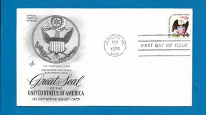 Scott 1596 Eagle and Shield Dec 1, 1975 Artcraft FDC Lot1 - Picture 1 of 1