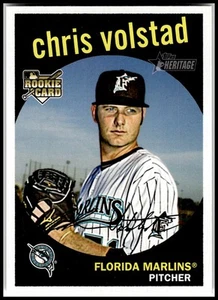 2008 Topps Heritage #515 Chris Volstad - Picture 1 of 2