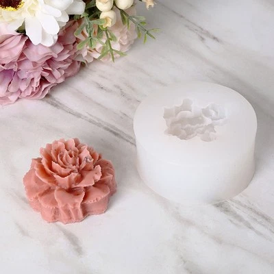 Silikon Blume Formform 2er Set f??r kreative Kerzenherstellung Projekte - Bild 1 von 4