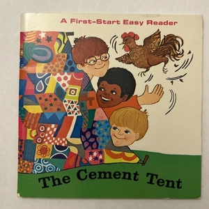 THE CEMENT TENT Thomas Crawford 1970 First Start Easy Reader Vintage Softcover - Picture 1 of 22