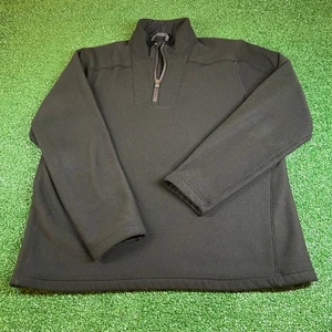 Under Armour Pullover Fleece gefüttert Quarter Zip Sweater schwarz Herren Large - Bild 1 von 7