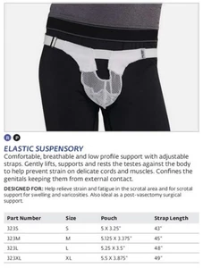 Bell-Horn Elastic Suspensory Small - Picture 1 of 2