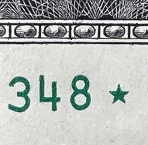 L 04164348 * SOLID/FILLED Star Error Note 1.28 Million 2017A $2 Two Dollar Bill - Picture 1 of 4