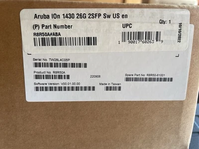 Aruba Instant On 1430 26-Port Gb Unmanaged Layer 2 Ethernet Switch R8R50A#ABA - Image 1 of 2