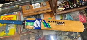 Vintage GM Gunn & Moore Maestro Select Steve Waugh Cricket Bat Kids? Size 9, 6? - Bild 1 von 12
