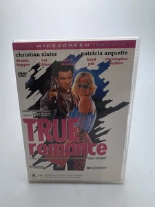 True Romance DVD Brad Pitt Patricia Arquette Christian Slater Region 4 Cult RARE - Picture 1 of 3