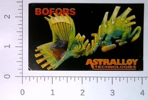 Calcomanía adhesiva vintage de minería de carbón Astralloy Technologies - Imagen 1 de 1