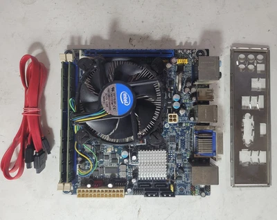 Intel DH57JG Desktop Motherboard w/i3-540@3.07GHz, 4GB RAM, IO Shield #0514 - Image 1 of 4