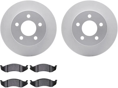For 1990-1992 Jeep Comanche Brake Pad and Rotor Kit Dynamic Friction 46558VZMN - Imagen 1 de 2