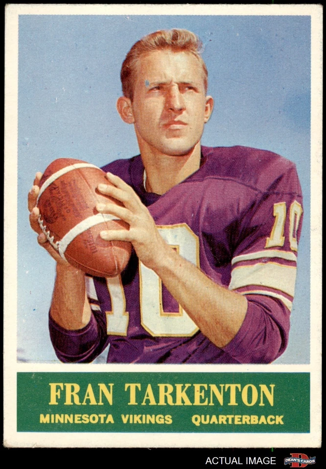 1964 Philadelphia #109 Fran Tarkenton  Vikings HOF Georgia 5.5 - EX+ - Image 1 of 1