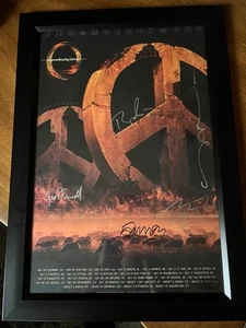 A Perfect Circle Tour Maynard Keenan James Iha Signed Framed Poster TOOL BONUS - Picture 1 of 18