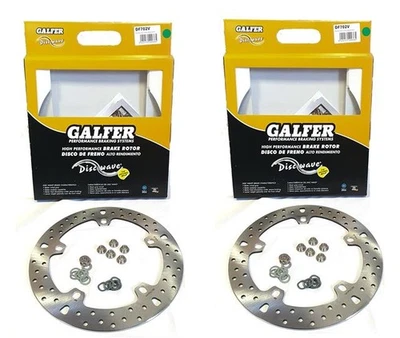 Galfer Round Front Brake Discs Rotors BMW K1300S K 1300 S 2009> - Image 1 of 2