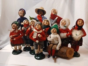 Vintage The Carolers - Byers Choice, Set Of 11, 88, 89, 93 And 96, Made Is USA - Picture 1 of 6