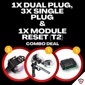 1DS 3SS 1MCU (1X Dual, 3x Single, 1x SRS) SEAT BELT SRS MCU MODULE RESET COMBO - Bild 1 von 5