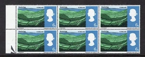 1966 6d LANDSCHAFTEN KONSTANTE VARIANTE (O). SG 690 - Bild 1 von 1