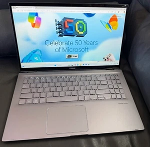 ASUS Zenbook Flip 15 Q508U 15" Ryzen 7 5700U 1,8GHz 8GB RAM 256GB SSD GeForce MX - Bild 1 von 12