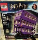 Lego 75957 Harry Potter The Knight Bus - 1 Bag Part Assembled. 2 Unopened Bags 