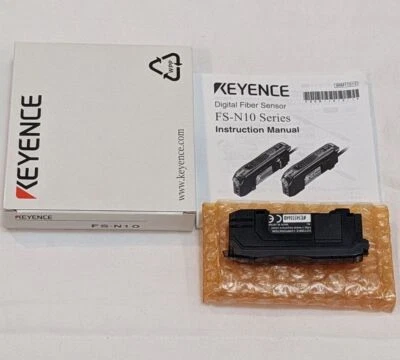 KEYENCE FS-N10 Fiber Optic Sensor New✦KD - Image 1 of 4