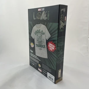 NEW Funko Pop! Tees Loki Frog Of Thunder Marvel Limited Edition Tee Shirt Sz XL - Picture 1 of 3