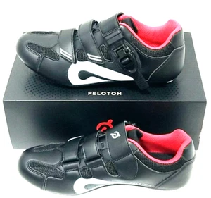 Zapatos de Ciclismo Peloton Mujer 9 EU 40 Negro Rojo con Tacos Bicicleta PL-SH-B-40 Nueva Caja - Imagen 1 de 18