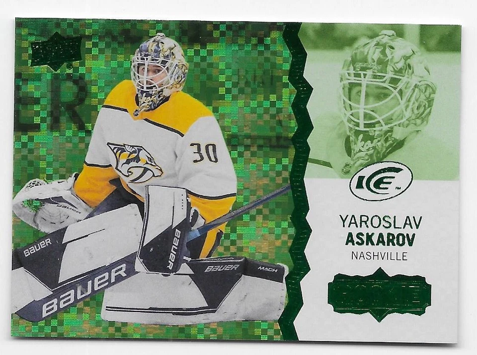 23/24 UPPER DECK ICE GREEN PARALLEL Hockey (#1-150) U-Pick From List - Image 1 of 1