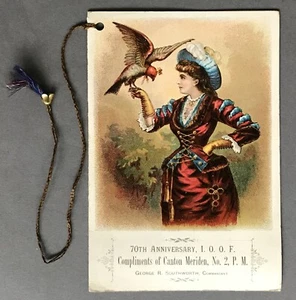 [Connecticut]   I.O.O.F.   70th Anniversary Concert and Reception Program   1889 - Picture 1 of 4