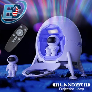 Astronaut Galaxy Light Spacecraft Ceiling Projector Decor with Remote Controls - Picture 1 of 11